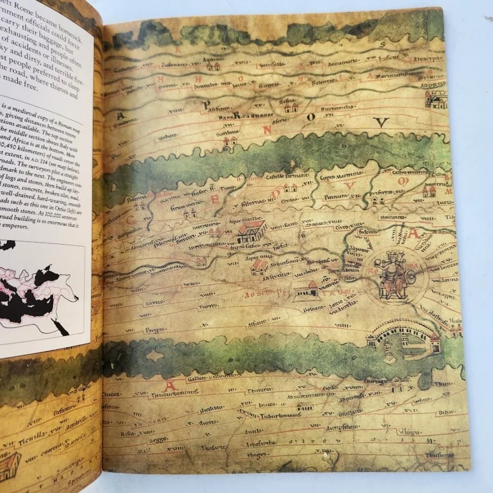 Classical Rome Living History Book Hardcover Social Studies World History Julius